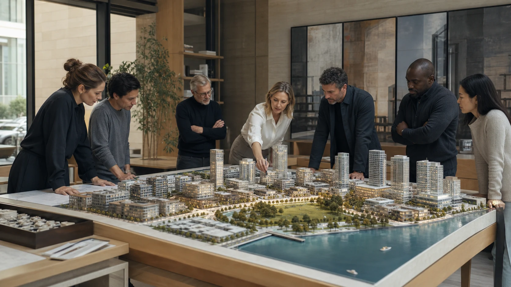 Fictional multidisciplinary team coordinating the Aurelia Quarter model